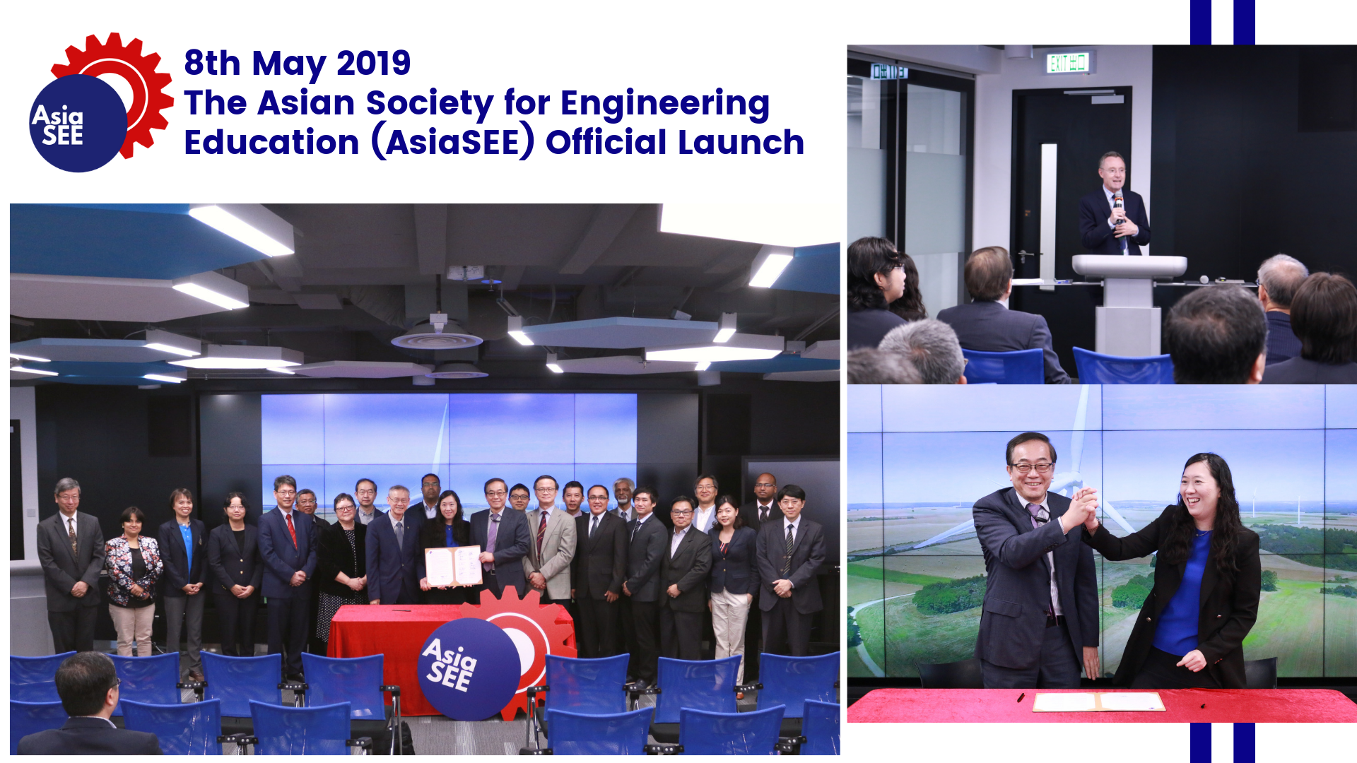 8th May 2019 – Official launching of The Asian Society for Engineering Education (AsiaSEE) 