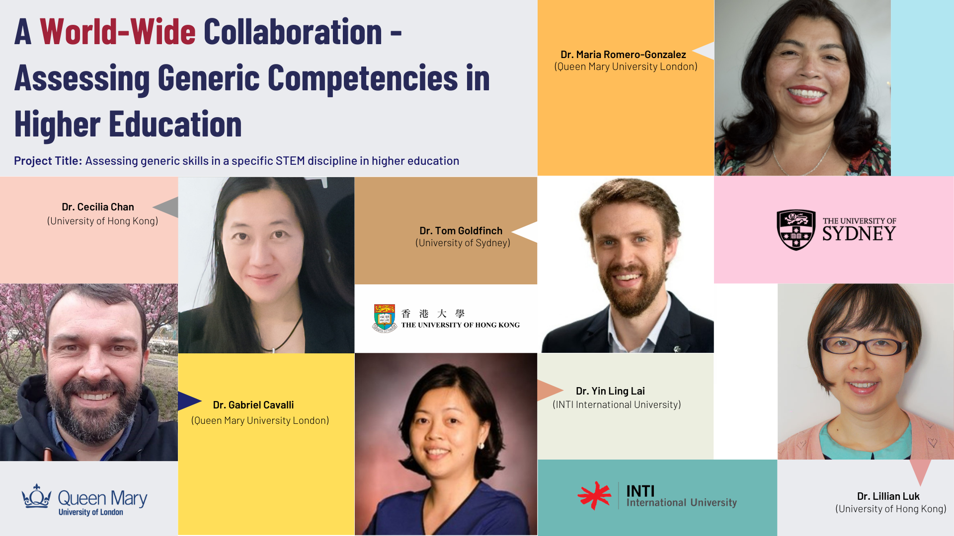 A World-Wide Collaboration - Assessing Generic Competencies in Higher Education