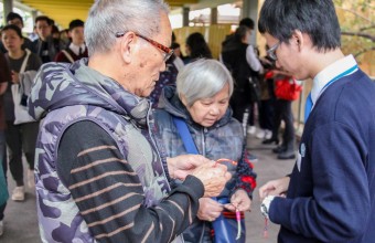8th February 2017 – Knots of Hearts Distribution Day at Fanling