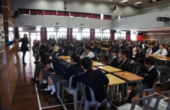 24th January 2018 – Knots of Heart Workshop: returning visit to Homantin Government Secondary School