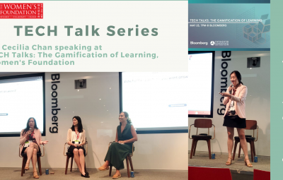 23rd May 2019 – Dr. Cecilia Chan at TECH Talks: Gamification of Learning, Women’s Foundation