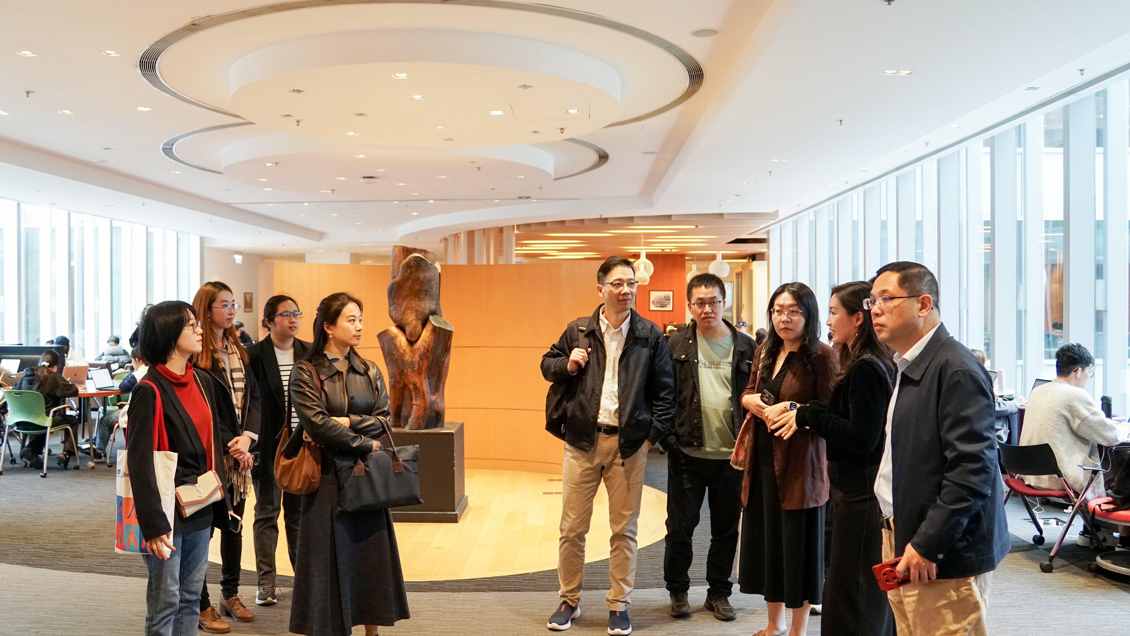 17th Jan 2024 - Representatives of UNESCO-ICHEI visiting HKU
